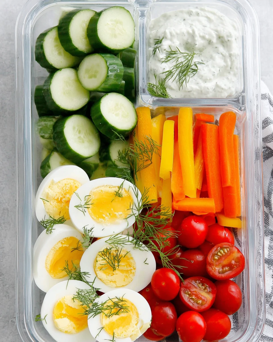 Colorful bento box snacks with healthy ingredients.