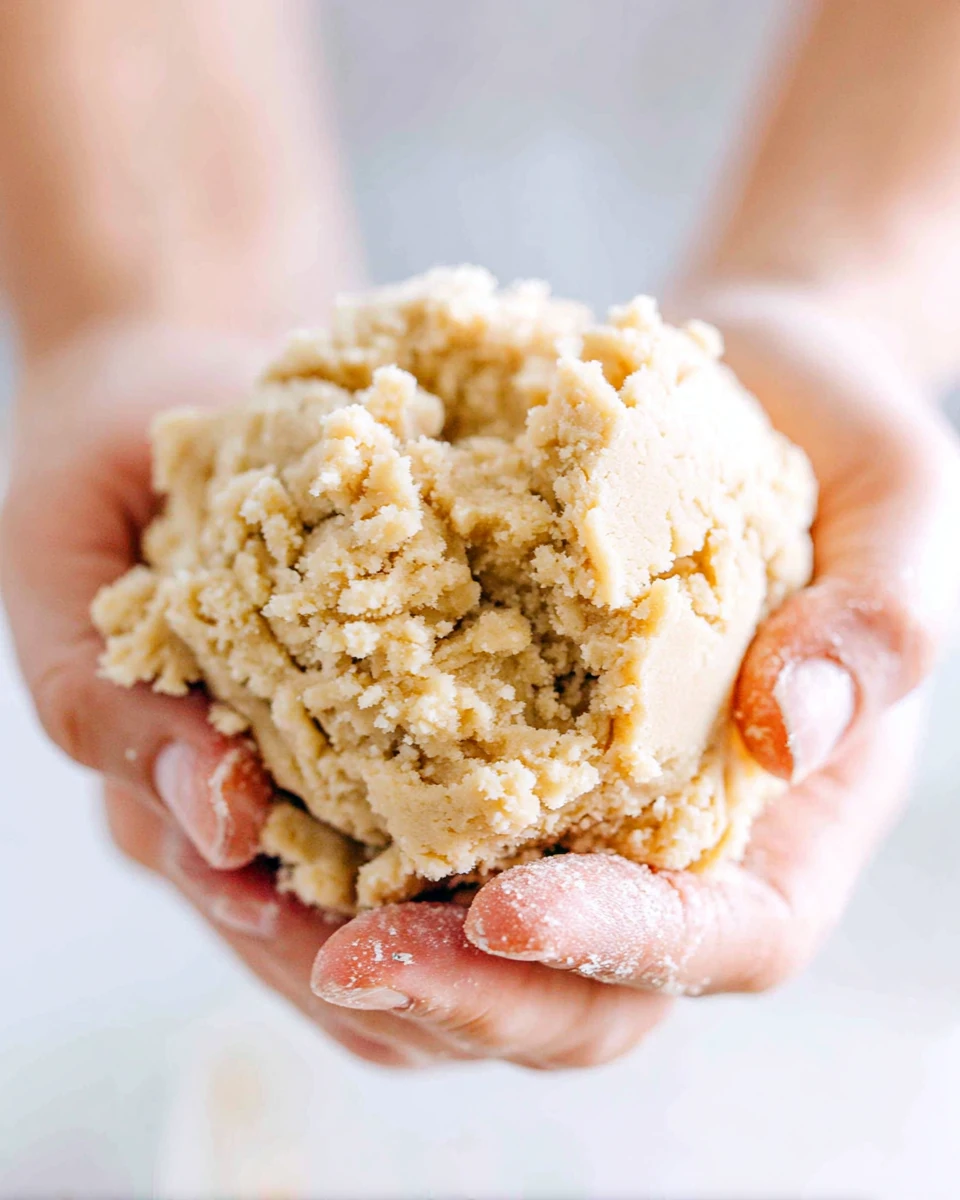 Delicious chocolate chip cookie dough ready for baking