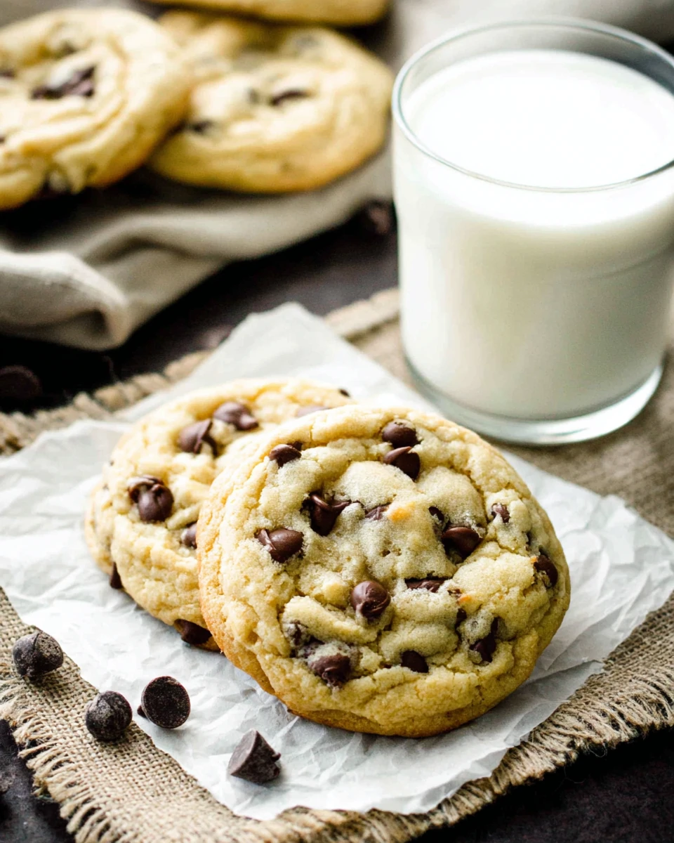 Soft and chewy chocolate chip cookies recipe