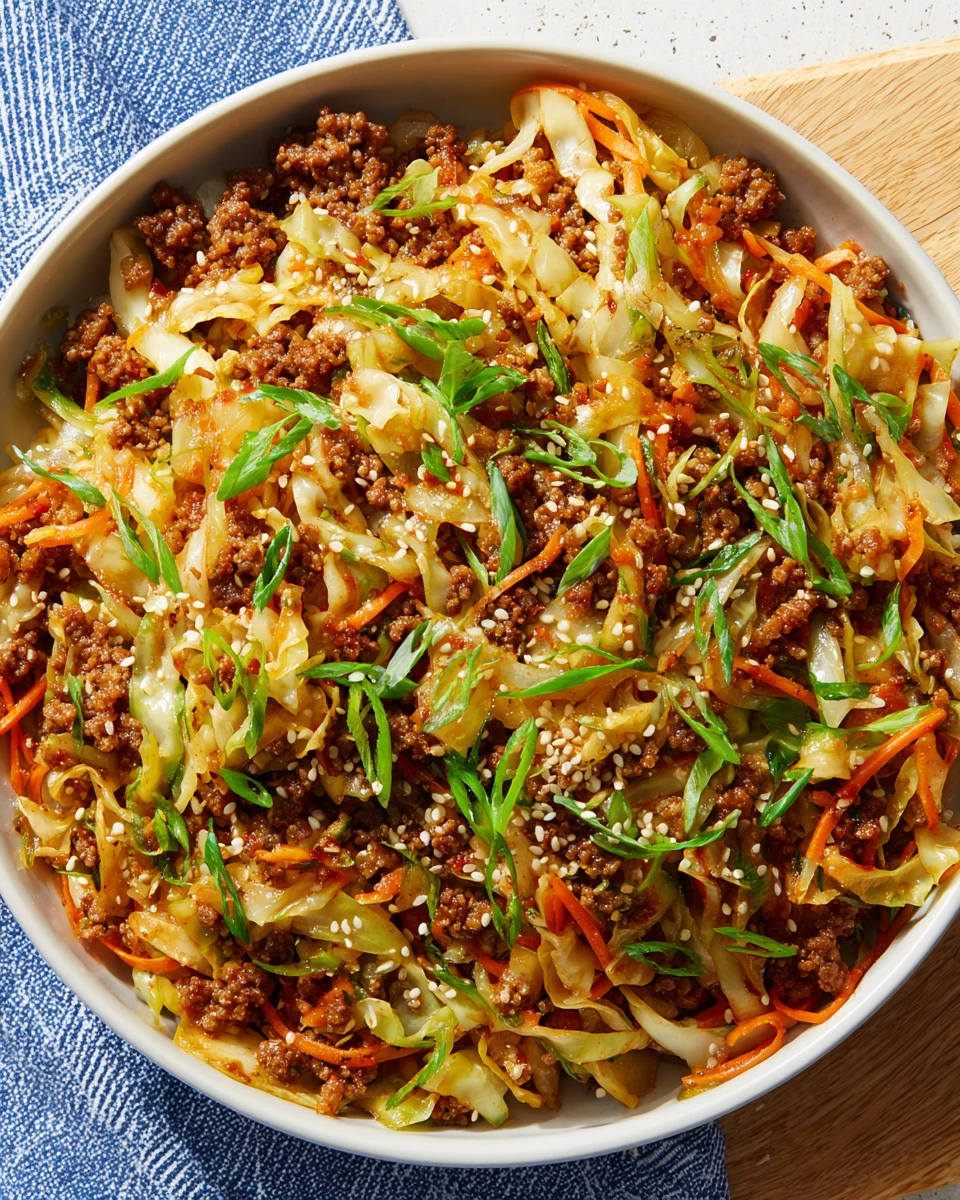 Delicious Egg Roll Bowls for easy weeknight meals.