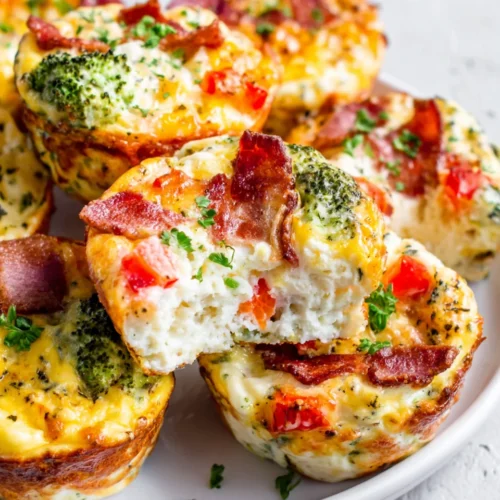 Egg white muffins: healthy, protein-packed breakfast option.