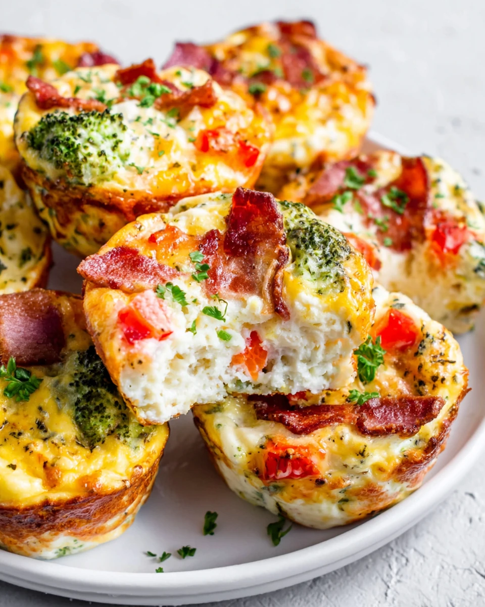 Egg white muffins: healthy, protein-packed breakfast option.