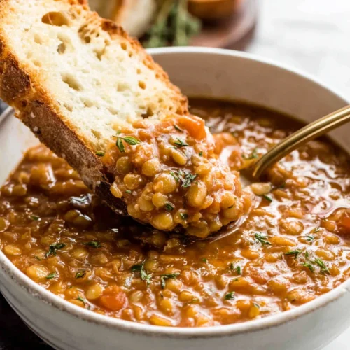 Lentil Soup: A Comforting and Healthy Delight 1 Delicious lentil soup perfect for busy weeknights.