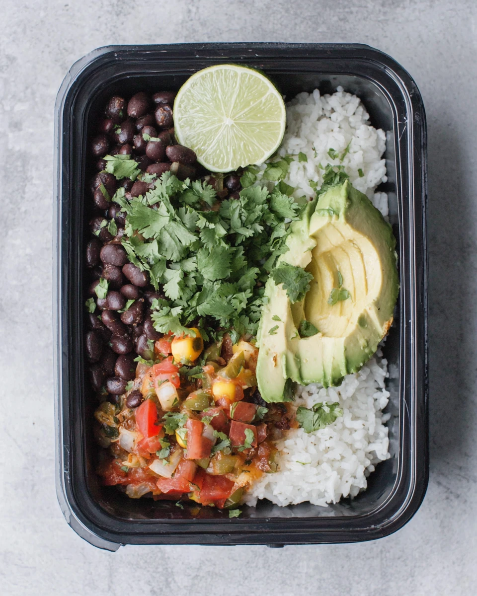 Rice and Beans Meal Prep: Simple and Flavorful
