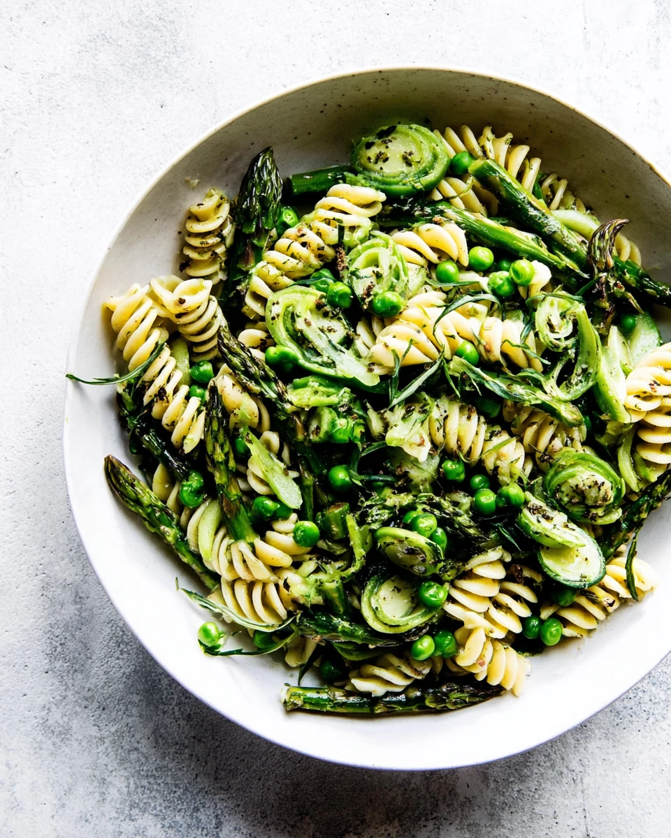 Delicious Spring Pasta Salad Recipe Spring pasta salad with fresh veggies and lemon vinaigrette.
