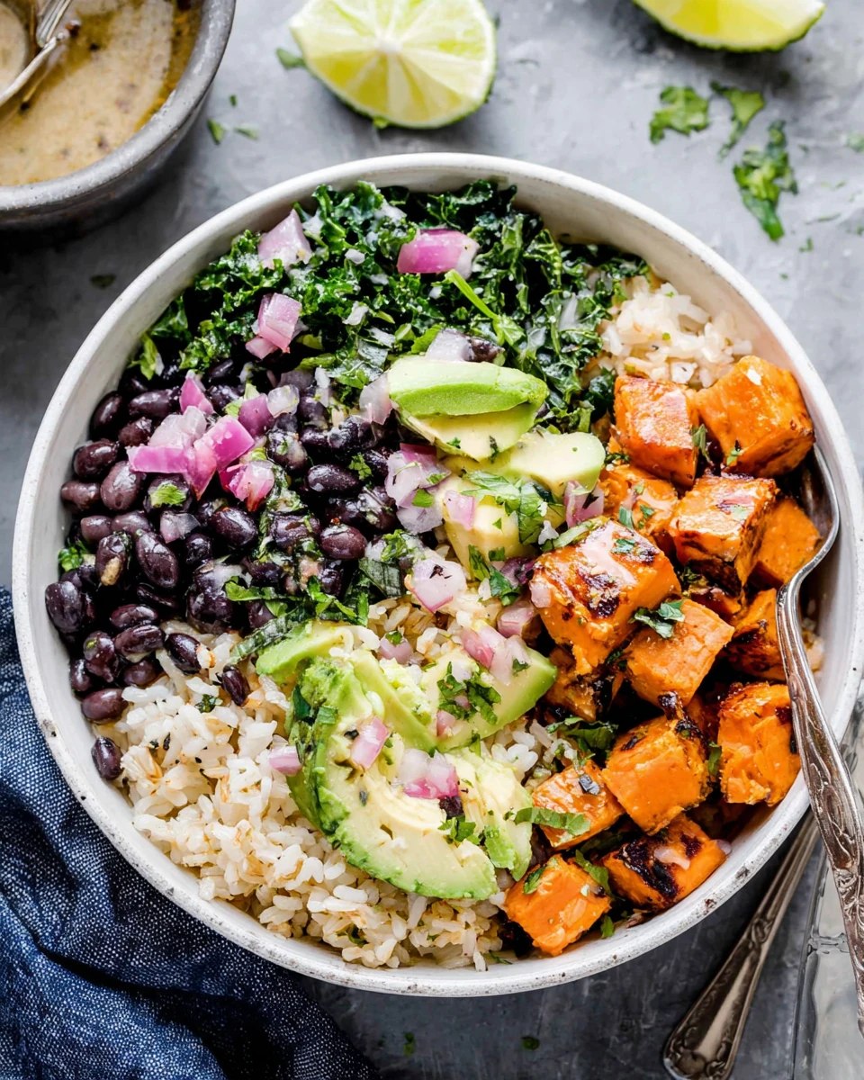 Delicious Sweet Potato Bowls Recipe Nutritious sweet potato bowls with rice and toppings