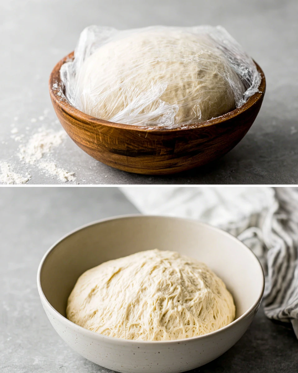 Making white sandwich bread dough that rises beautifully.