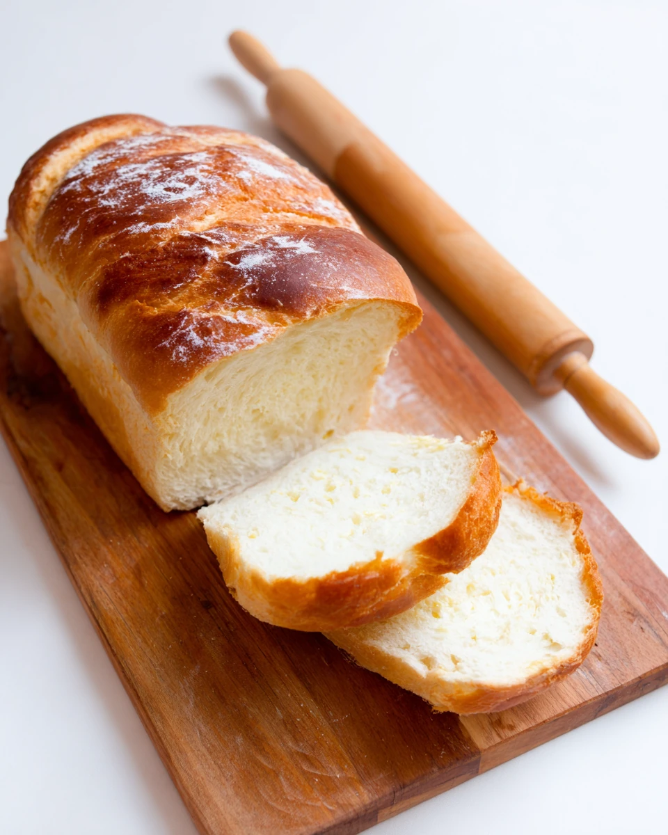 Homemade white sandwich bread, perfect for toast and sandwiches.