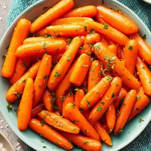 Buttery cooked carrots make a delightful, healthy snack or side dish.