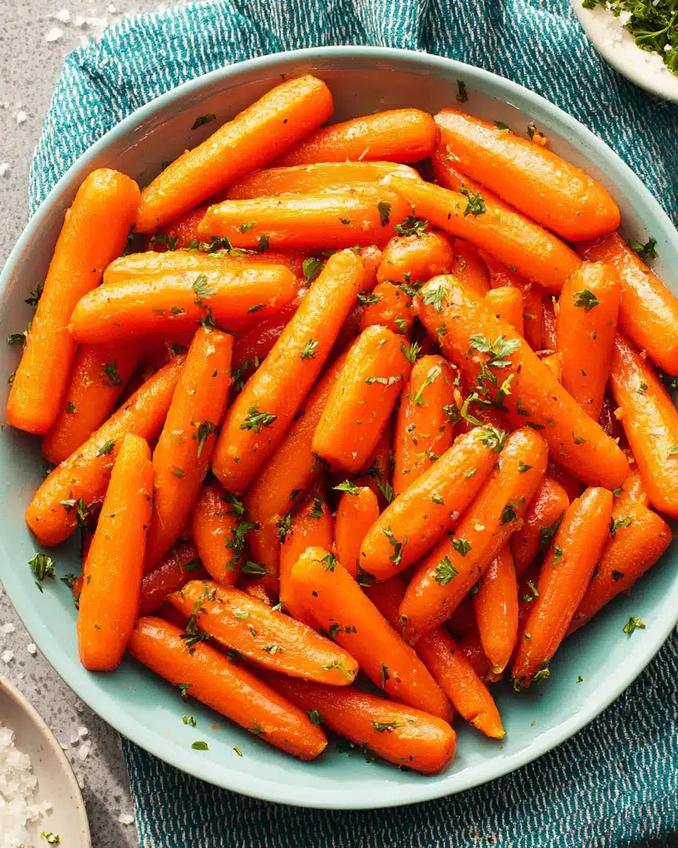 Buttery cooked carrots make a delightful, healthy snack or side dish.