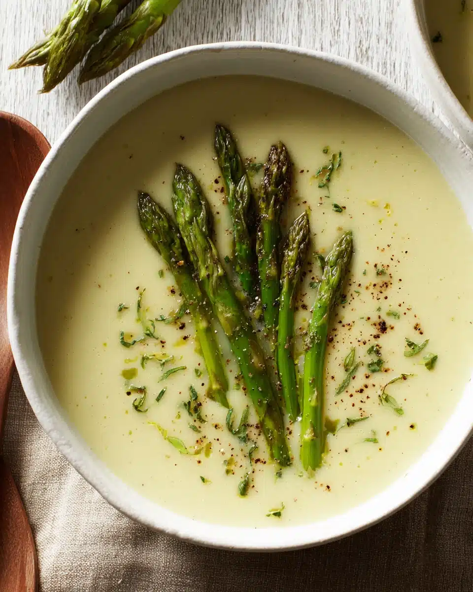 Cream of Asparagus Soup: A Delightfully Creamy Treat