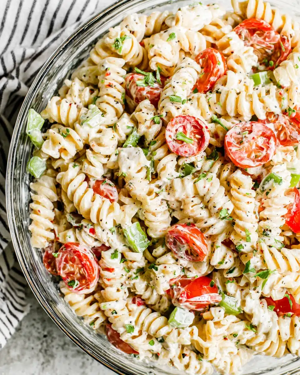 Creamy Pasta Salad: A Delightfully Easy Side Dish