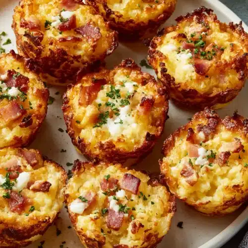 Ham and Cheese Mashed Potato Puffs: Irresistibly Delicious 1 Delicious ham and cheese mashed potato puffs with chives.