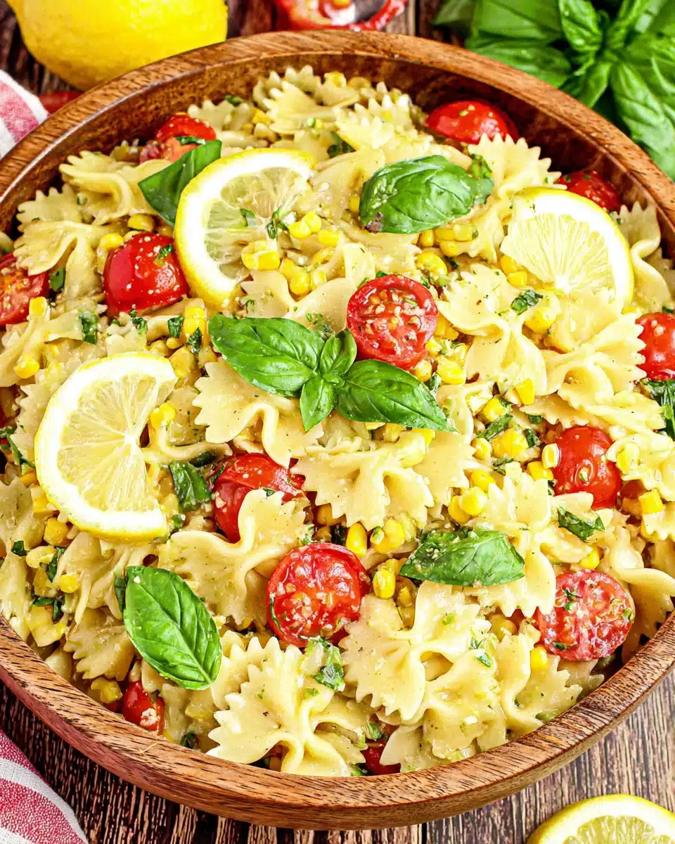 Lemon Basil Pasta Salad: Bright and Refreshing Delight