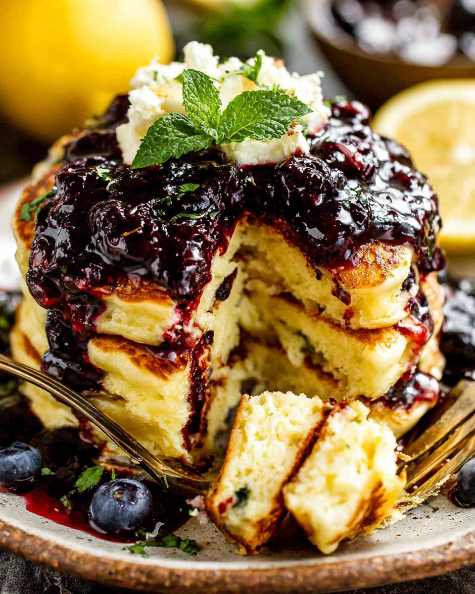 Lemon Ricotta Pancakes: A Bright and Fluffy Delight