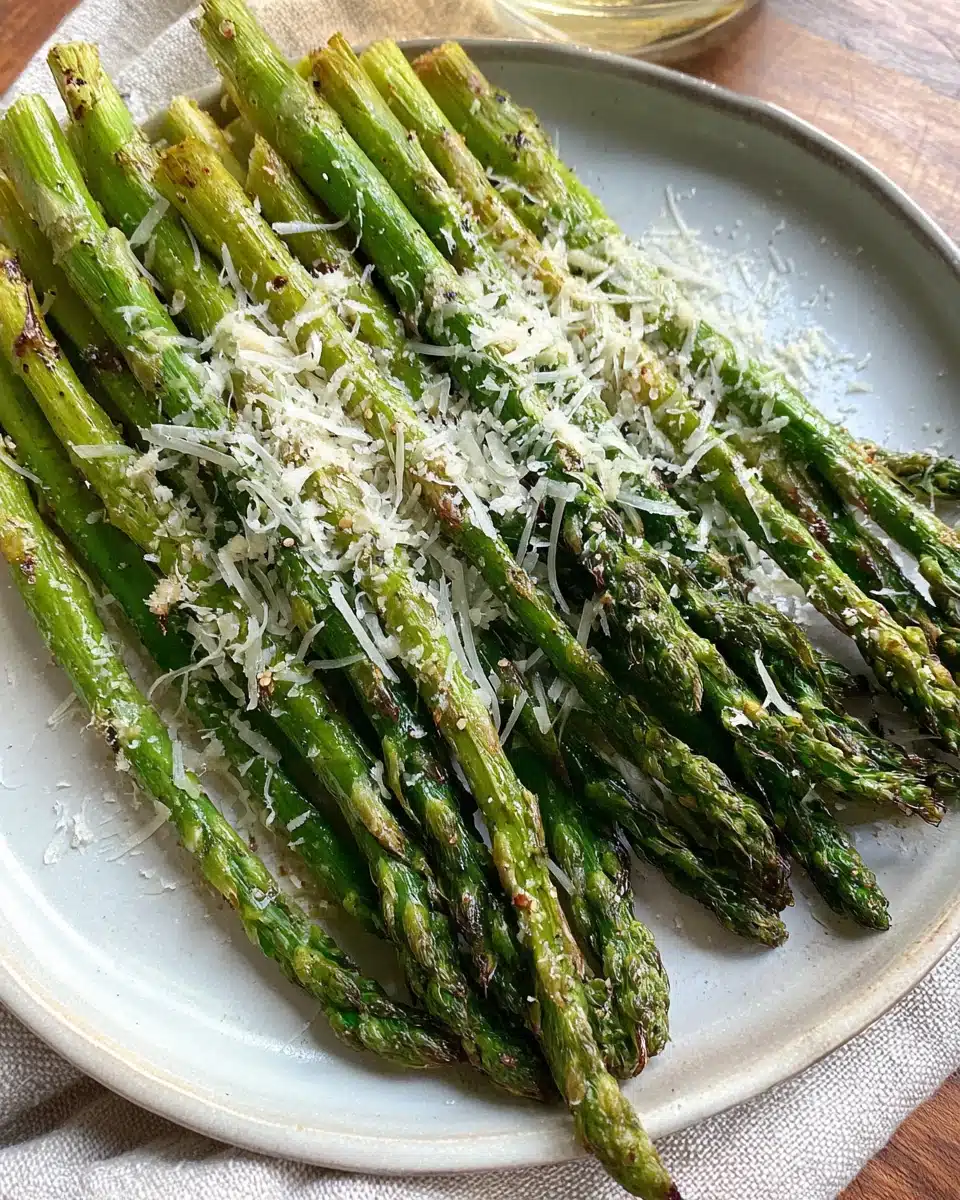 Oven Roasted Garlic Parmesan Asparagus: A Delicious Side Dish