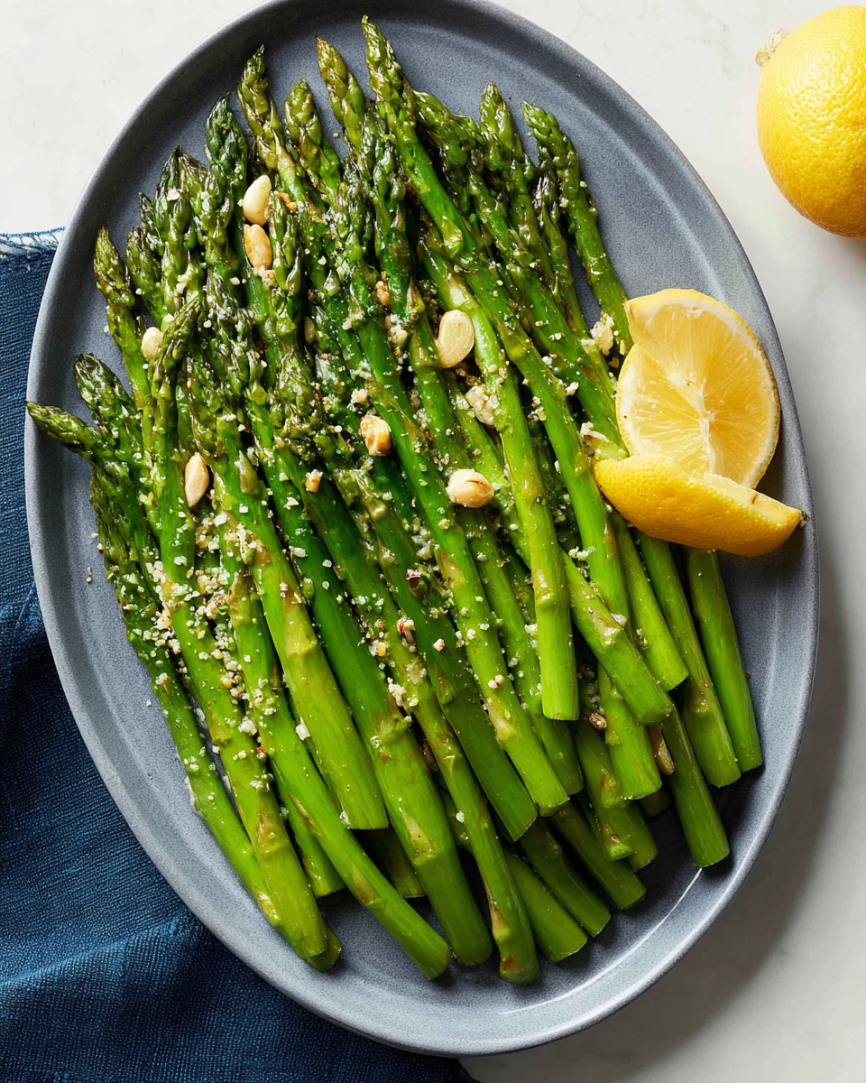 Delicious pan fried asparagus, a quick side dish