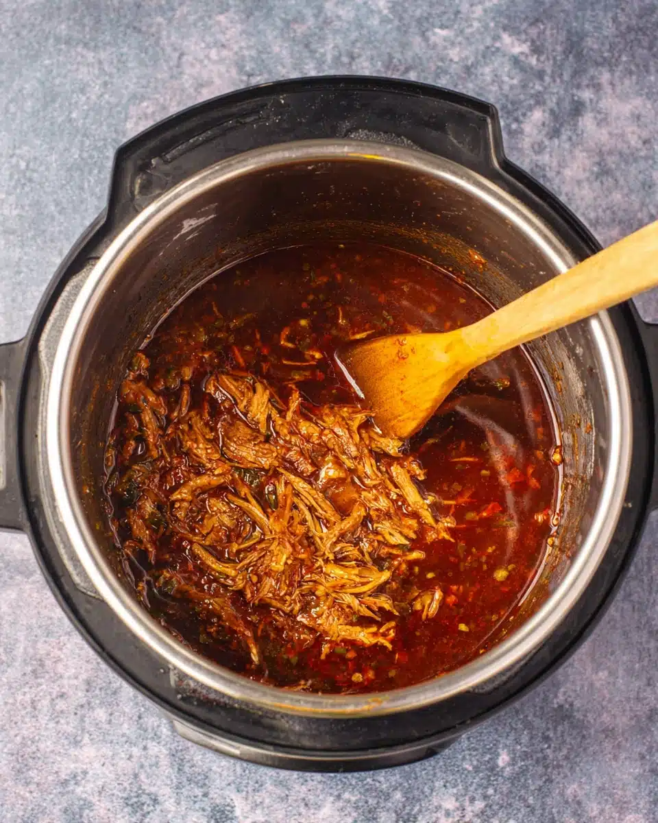 Delicious birria tacos made in the Instant Pot.