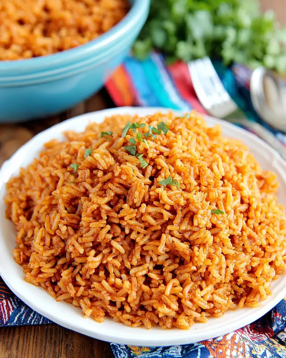 Easy Spanish rice dish, bright and flavorful, perfect for dinners.