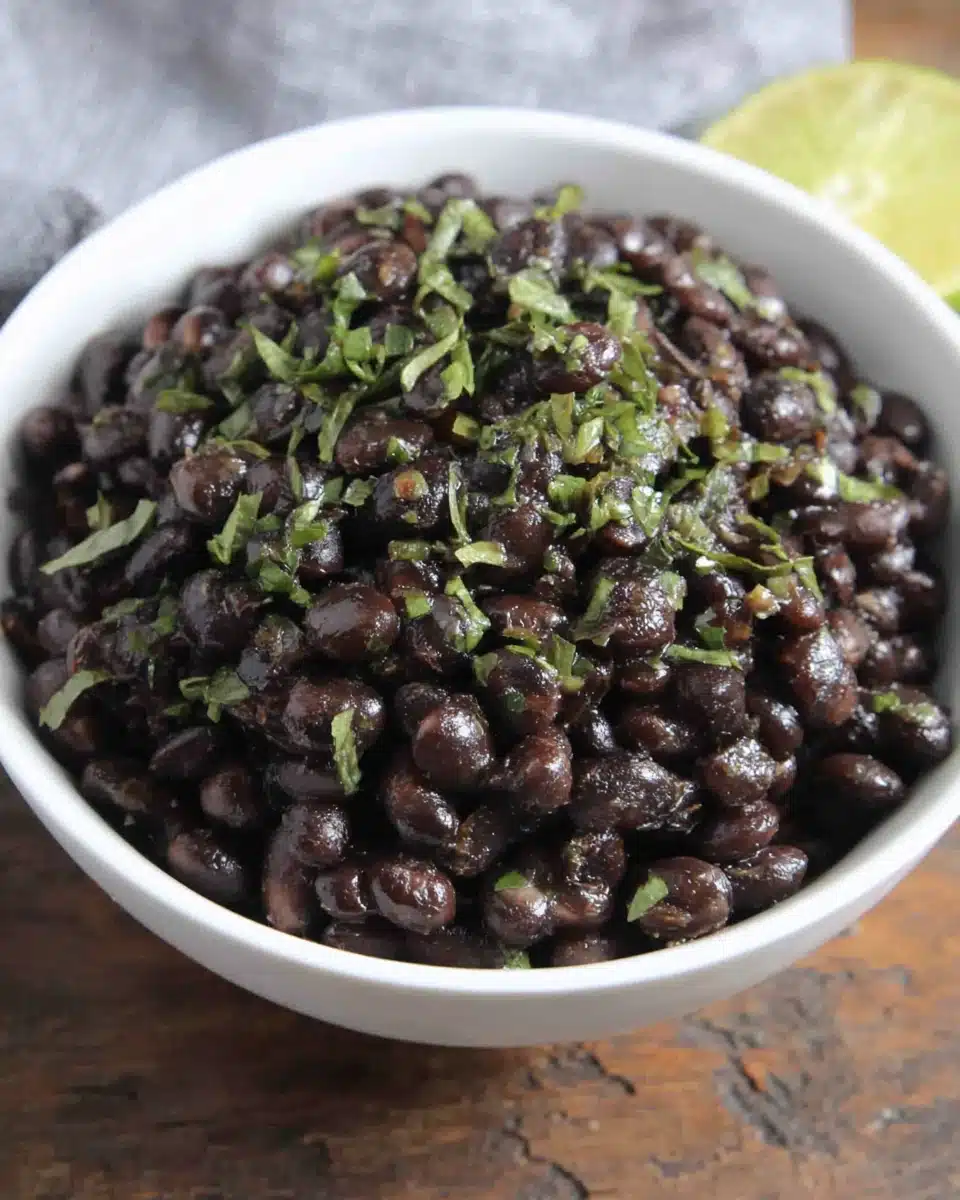 Instant Pot Mexican Black Beans: Simple and Delicious