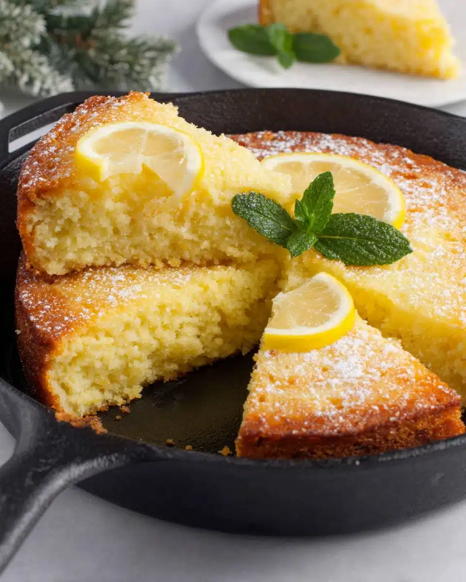 Lemon Poke Cake Low Carb: A Refreshing Delight