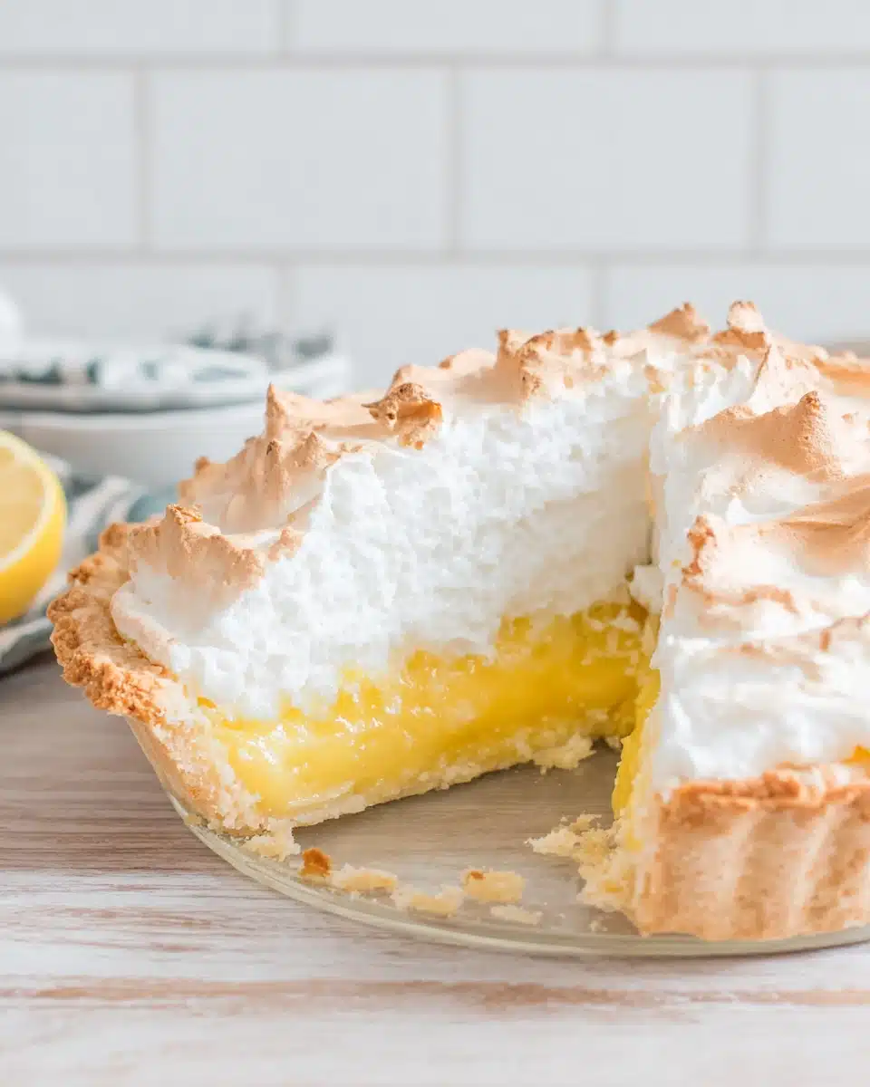 Old Fashioned Lemon Meringue Pie: A Delightful Treat