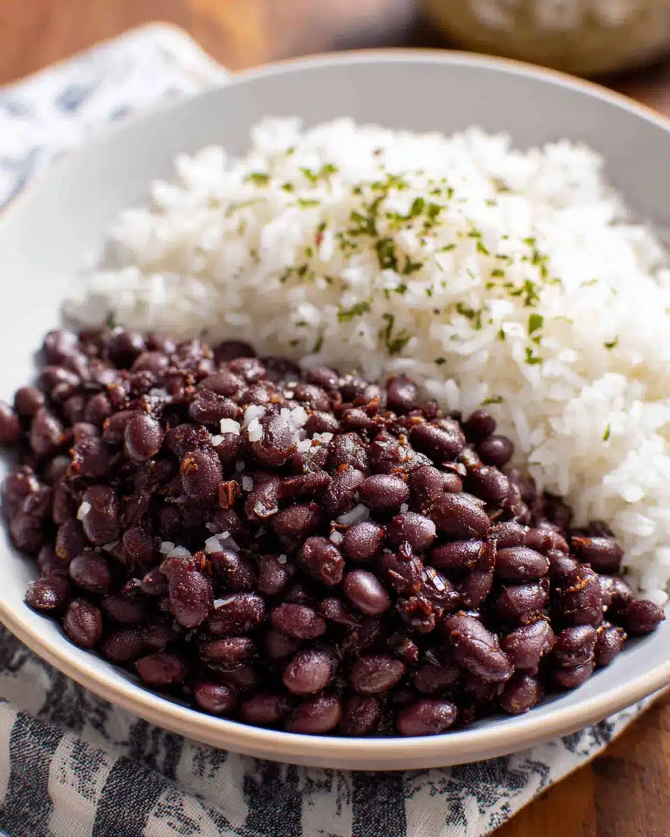 Seasoned Vegan Black Beans: Quick and Tasty Delight