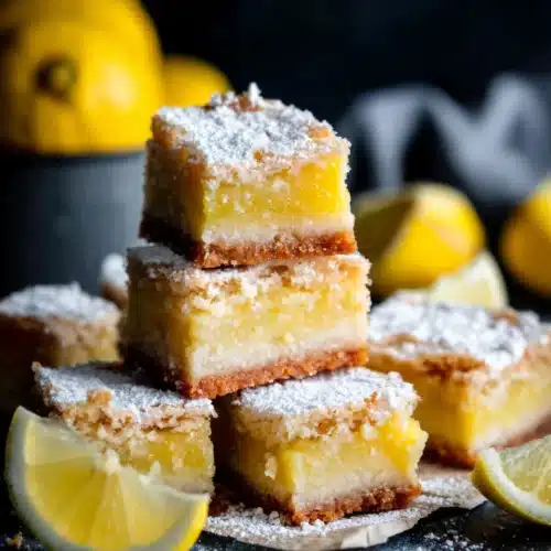 Delicious small batch lemon bars perfect for any occasion.