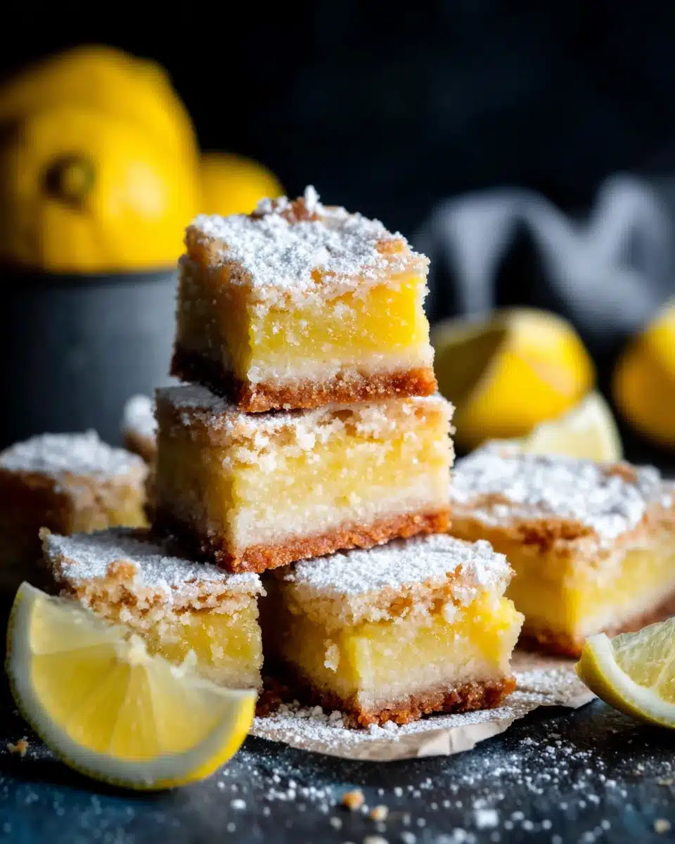 Delicious small batch lemon bars perfect for any occasion.