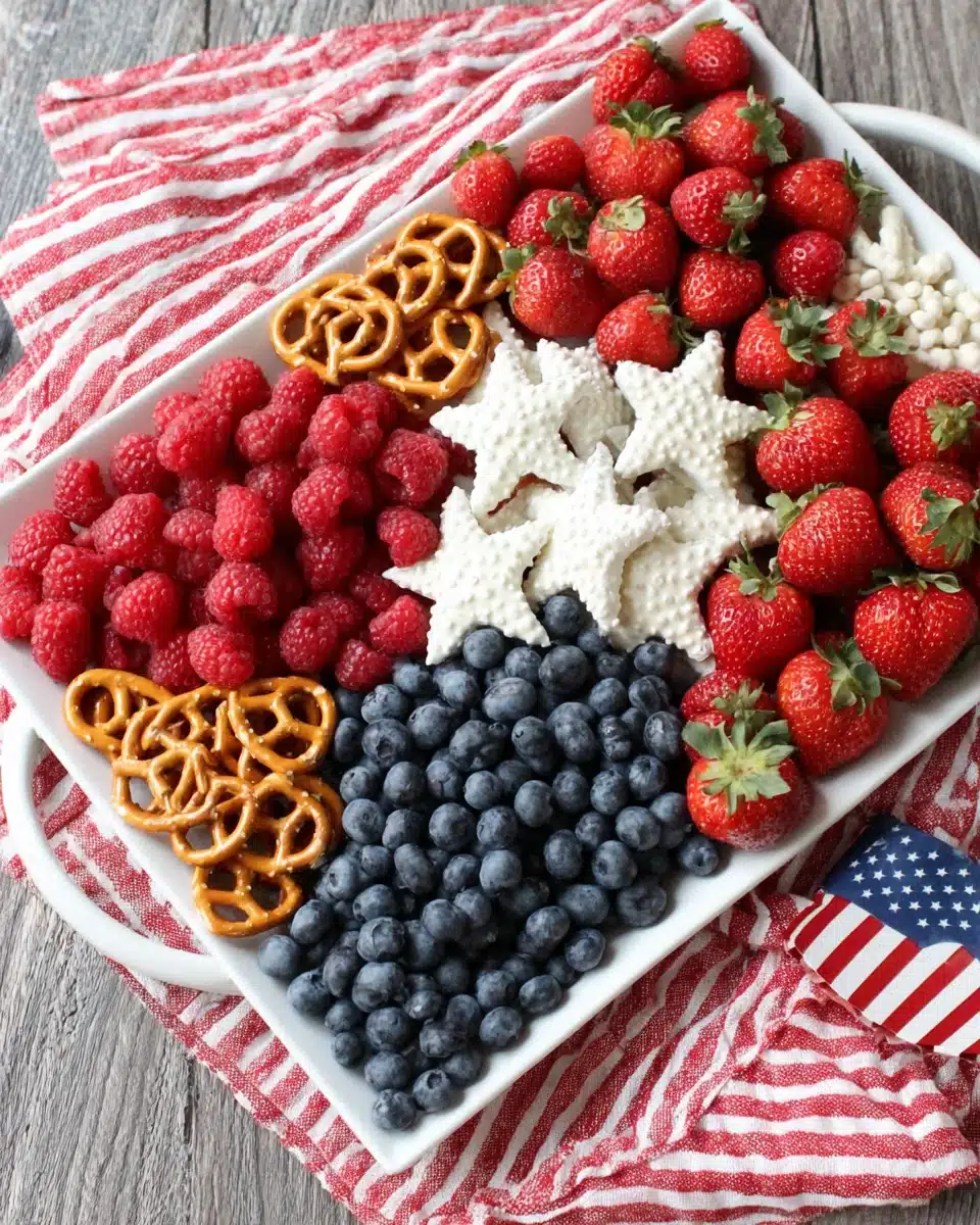 American Flag Fruit Tray: A Festive Delight!