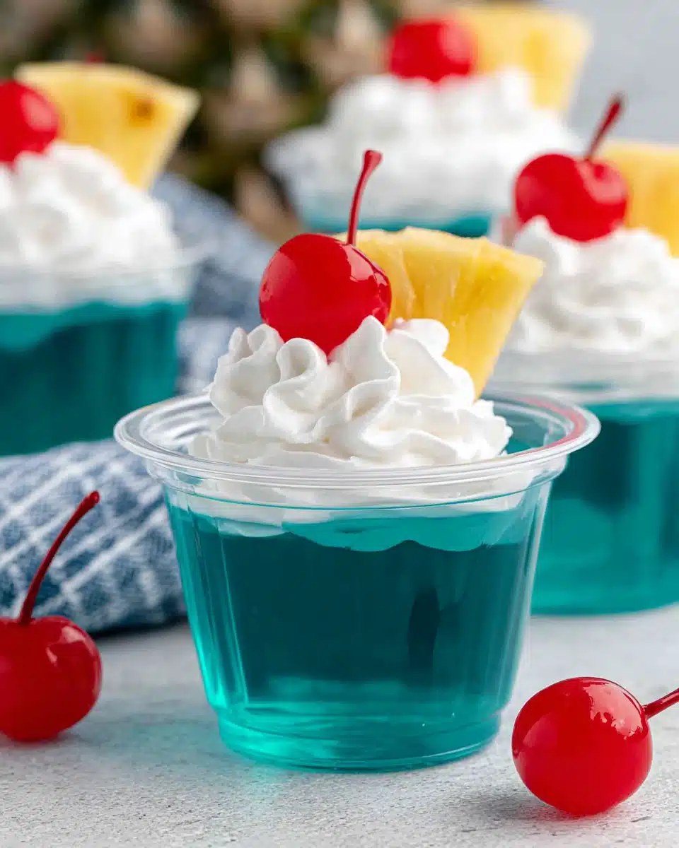 Blue Hawaiian Jello Shots: A Fun Tropical Treat