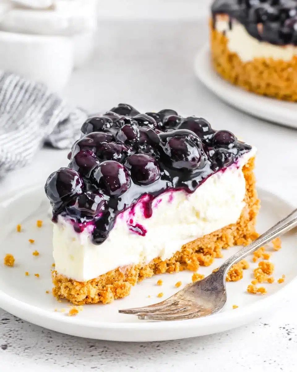 No Bake Blueberry Cheesecake: A Delightfully Easy Dessert