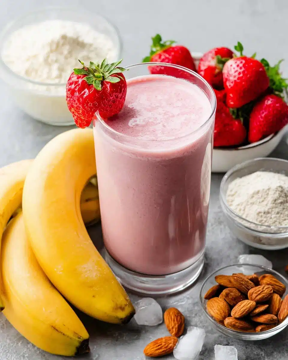 Strawberry Banana Protein Smoothie: A Creamy Delight