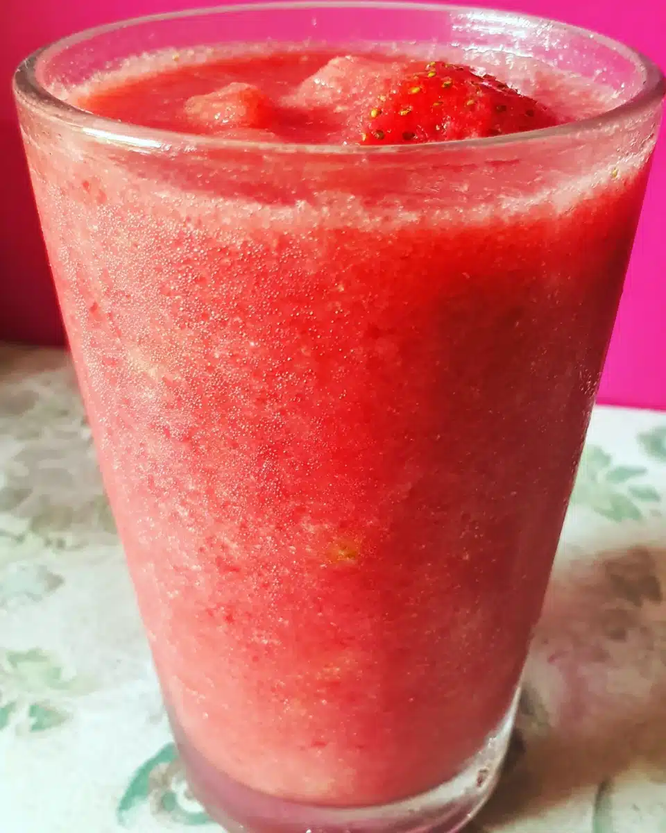 Strawberry Smoothie Surprise: A Delightful Treat