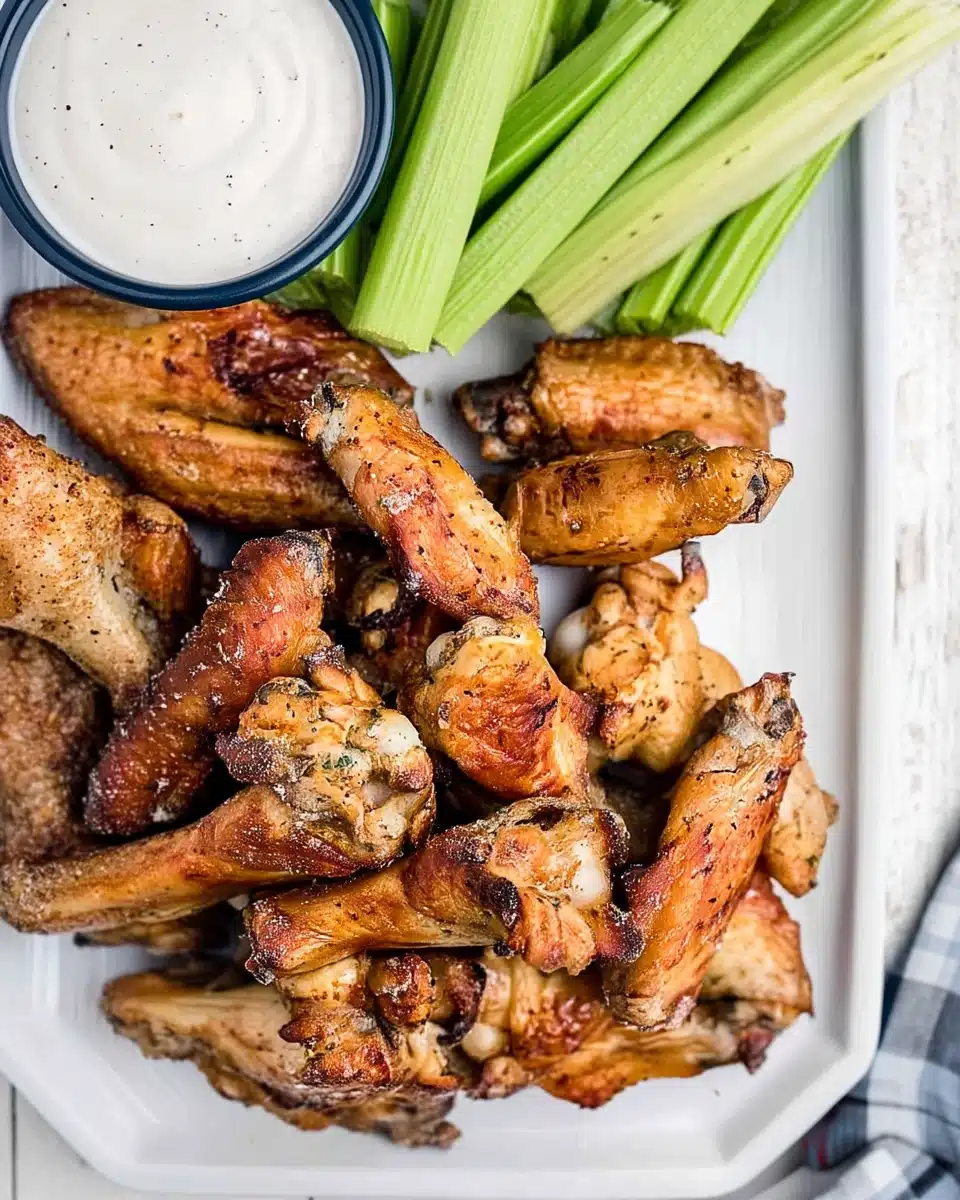 Easy Air Fryer Ranch Chicken Wings That Will Delight You