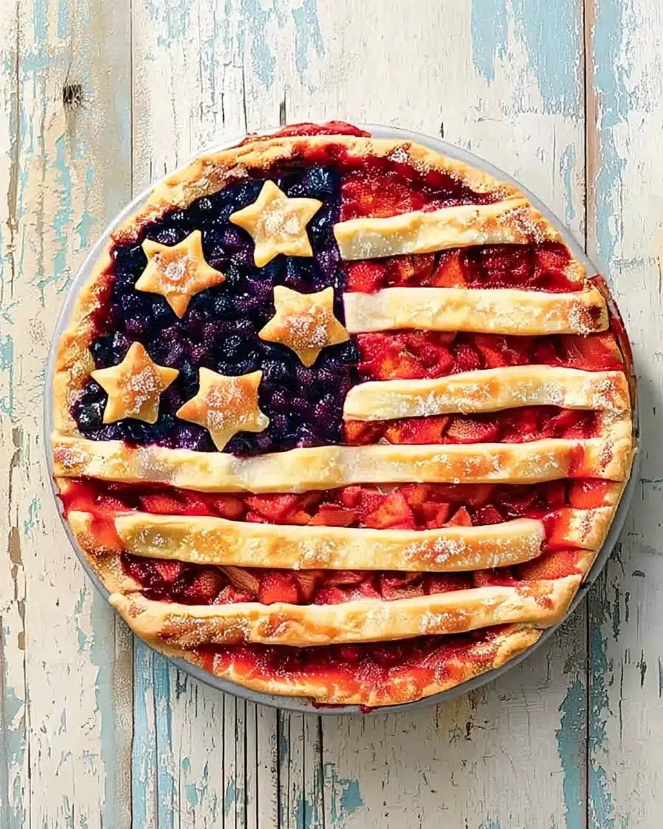 American Flag Pie: A Deliciously Festive Treat