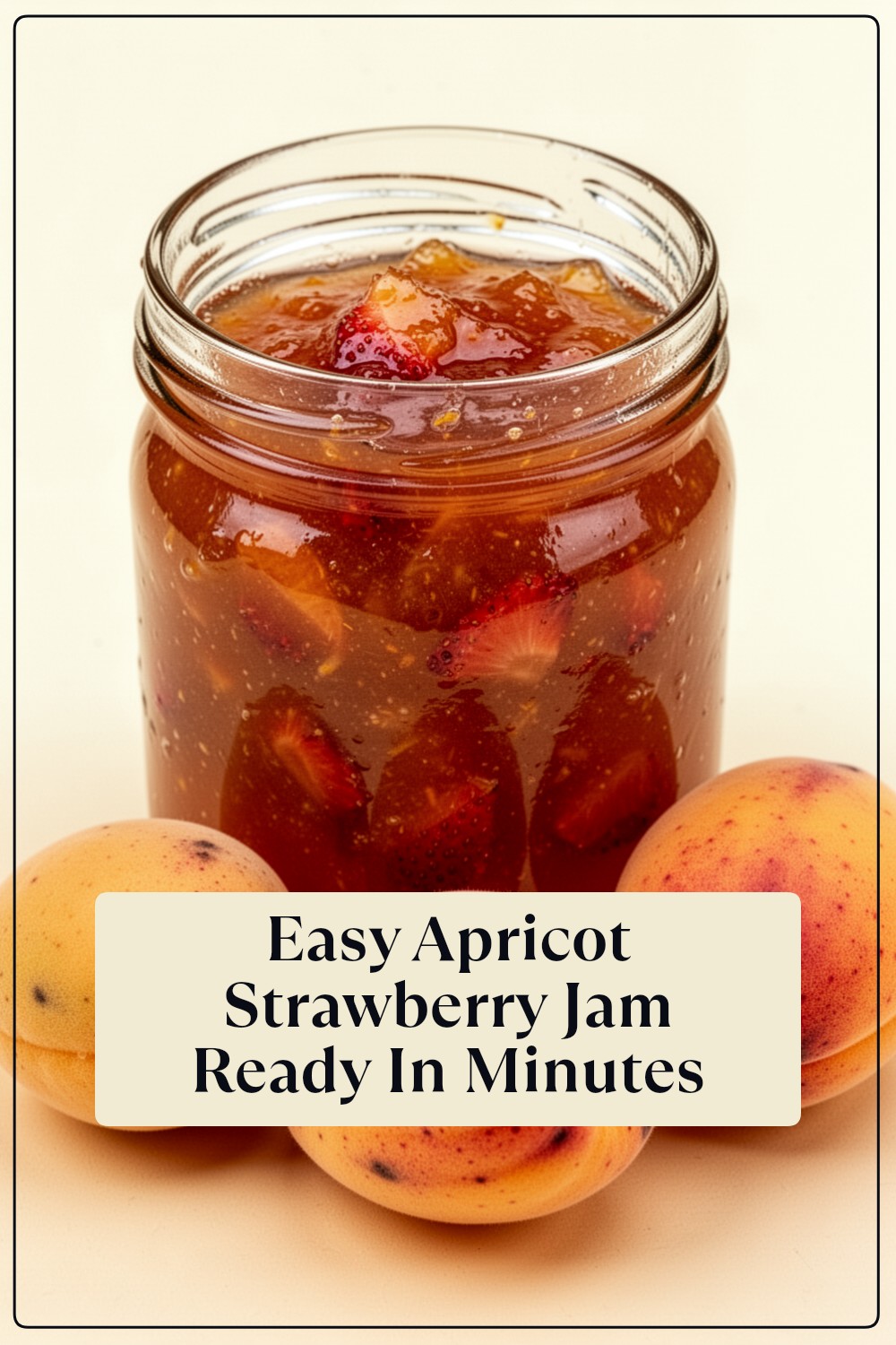 apricot strawberry jam