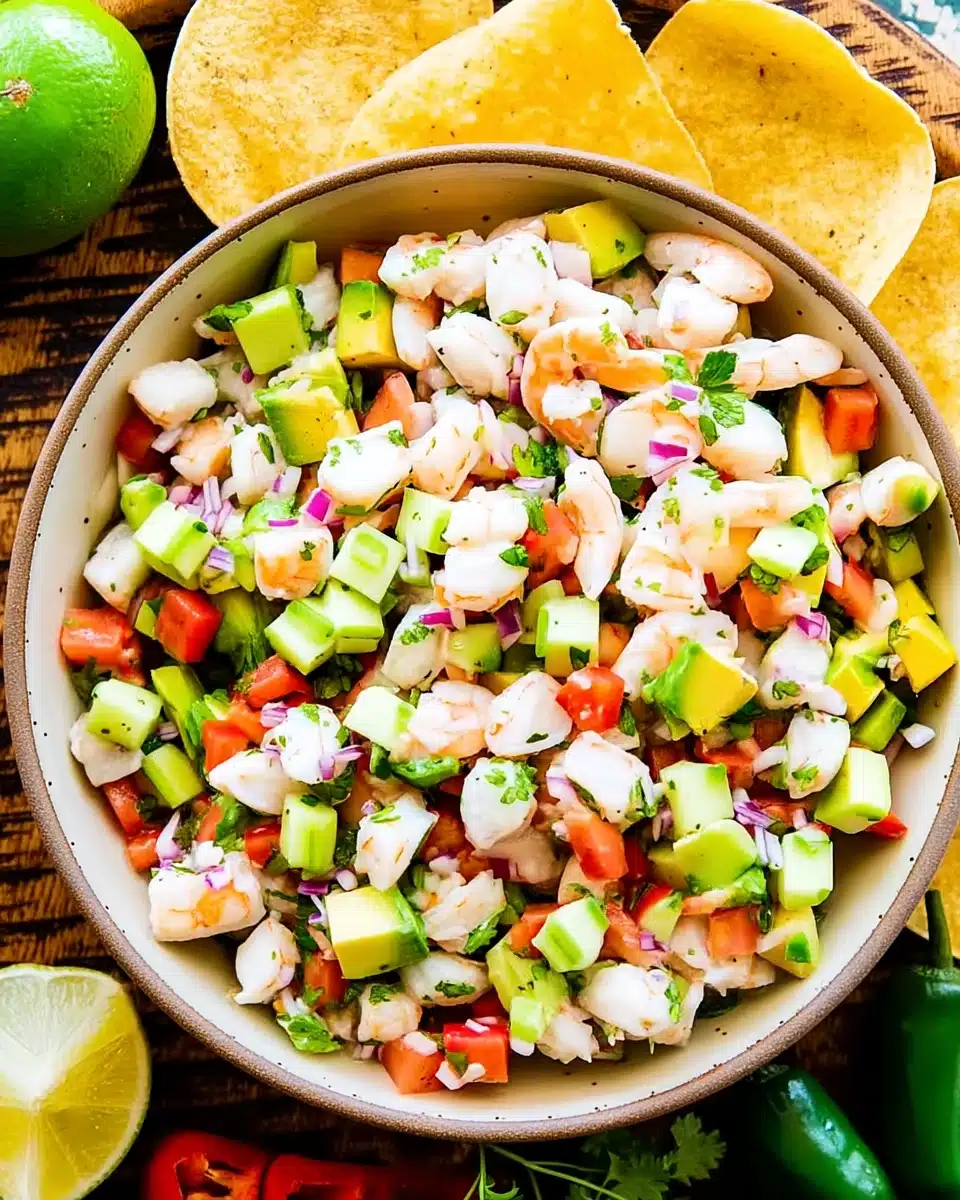 Avocado Shrimp Ceviche: A Refreshingly Easy Delight