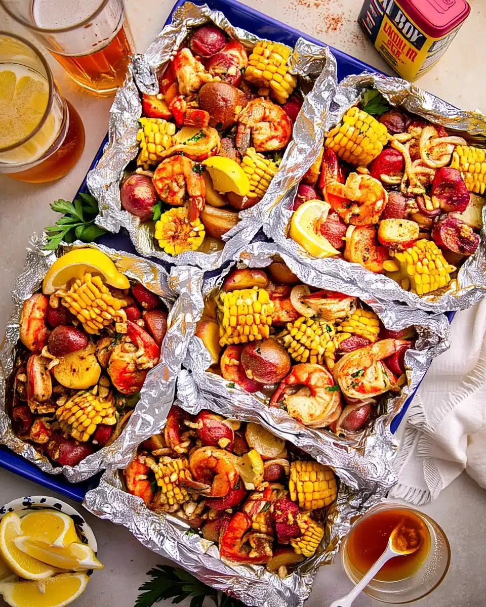 Cajun Shrimp Boil Foil Packs: A Flavorful Family Favorite