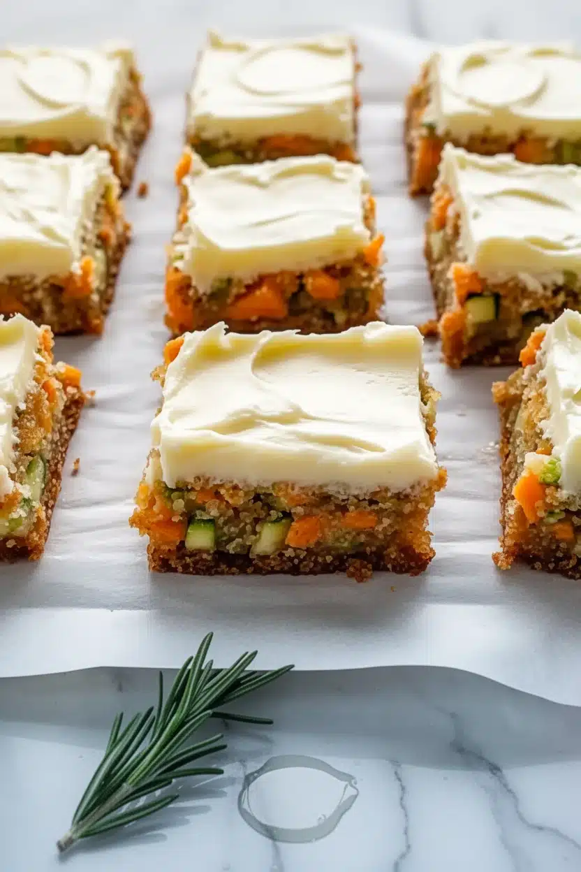 Delicious Carrot Zucchini Bars: A Healthy Treat