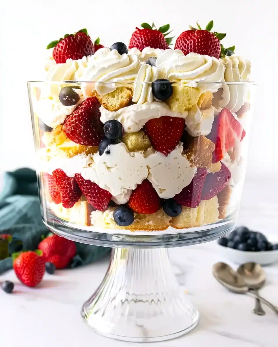 Delightful Cheesecake Berry Trifle for Easy Entertaining