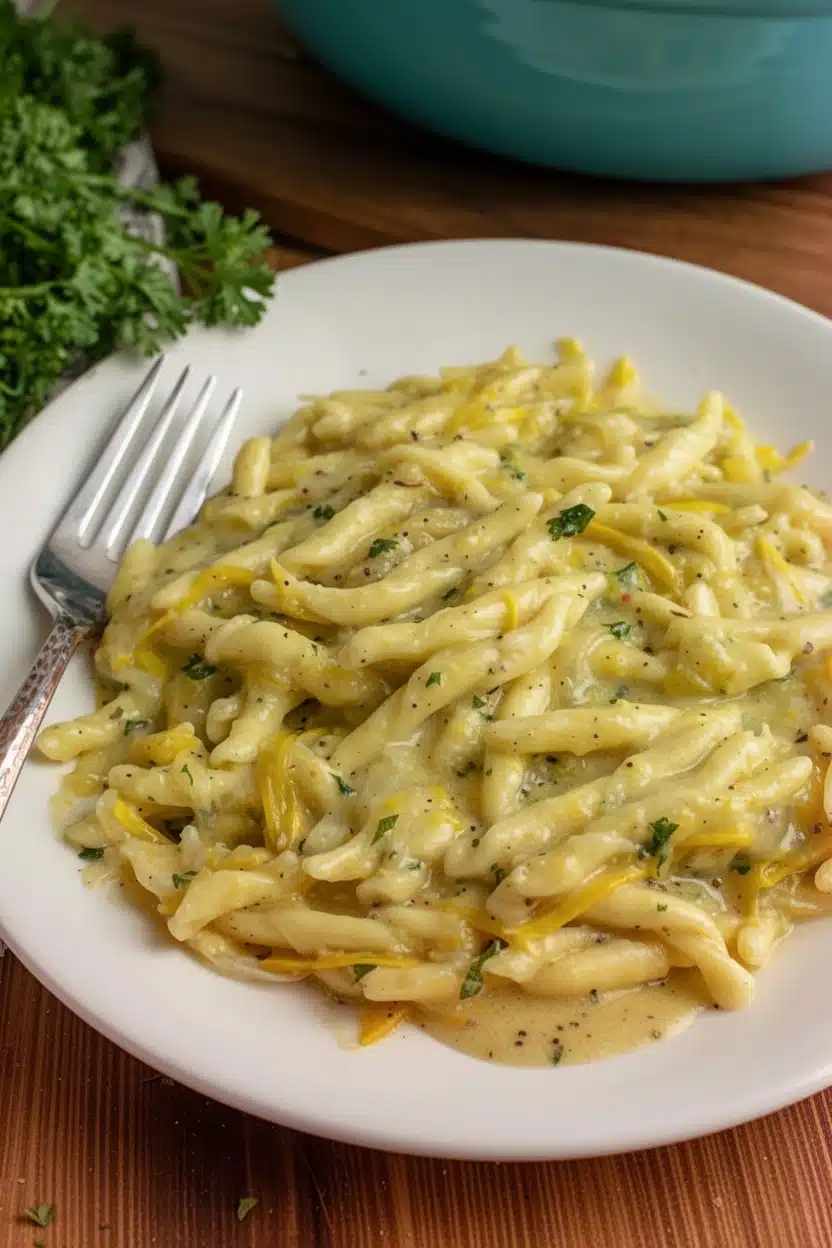 Cheesy Squash Pasta Recipe: A Quick and Delicious Delight