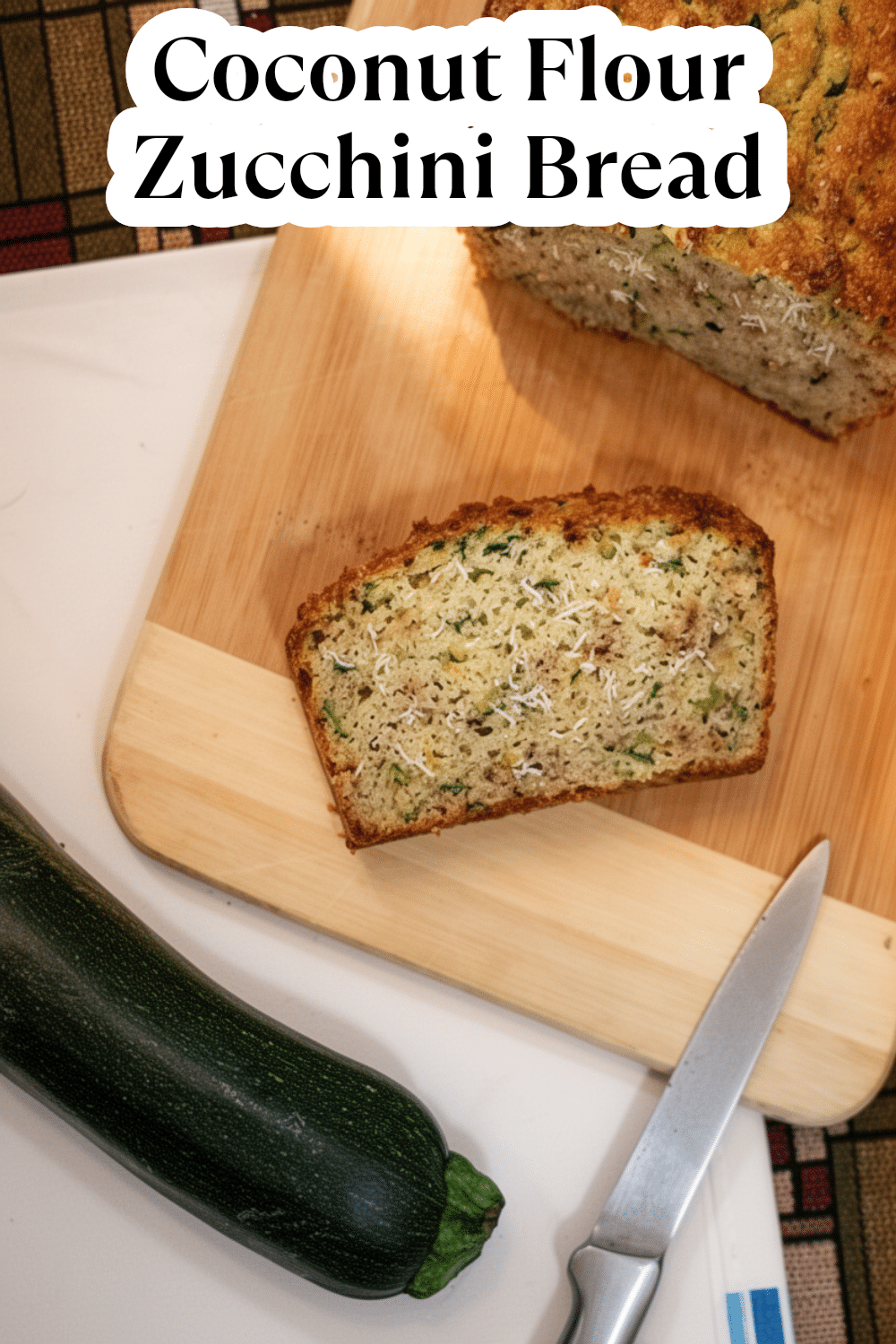 coconut flour zucchini bread