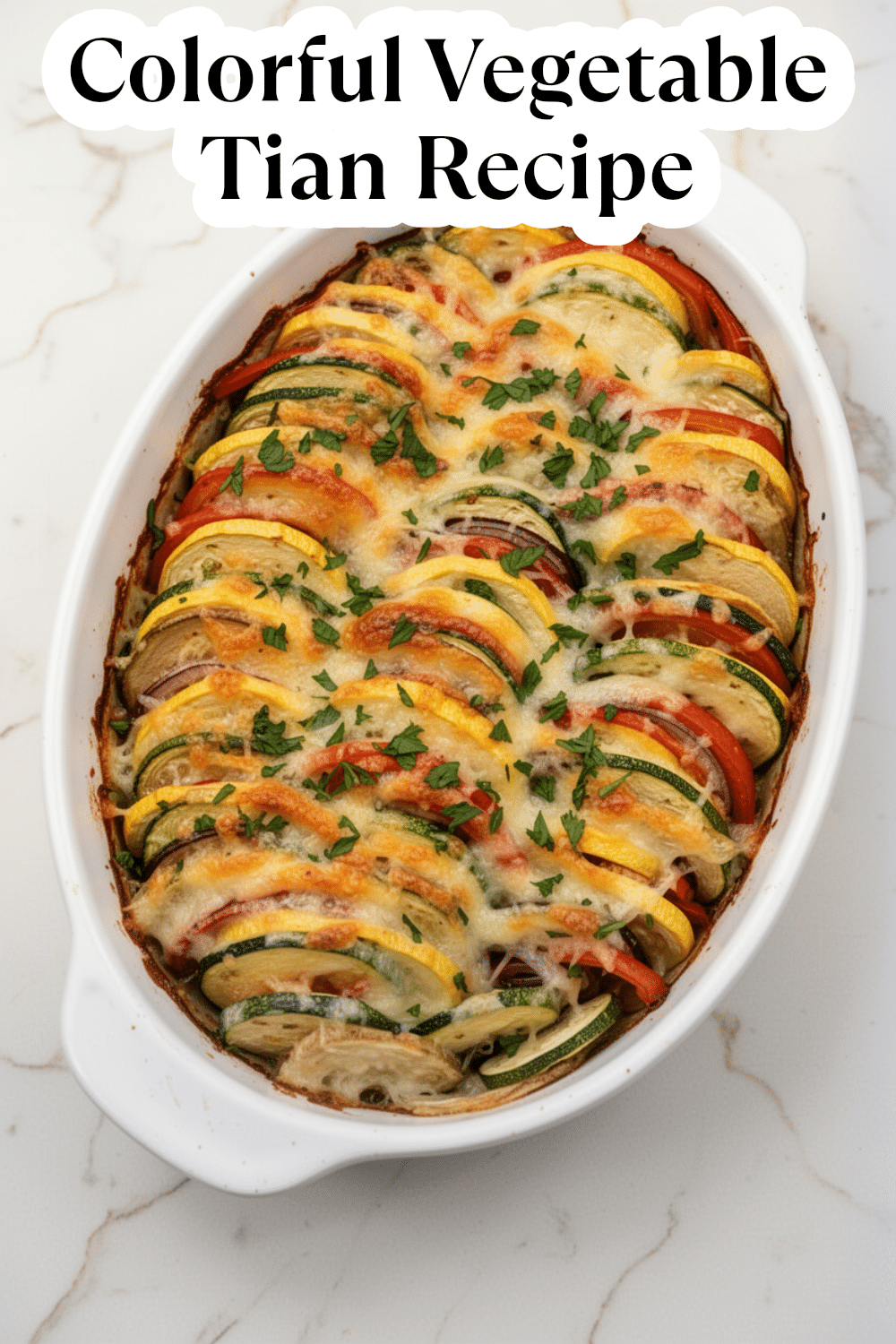colorful vegetable tian recipe
