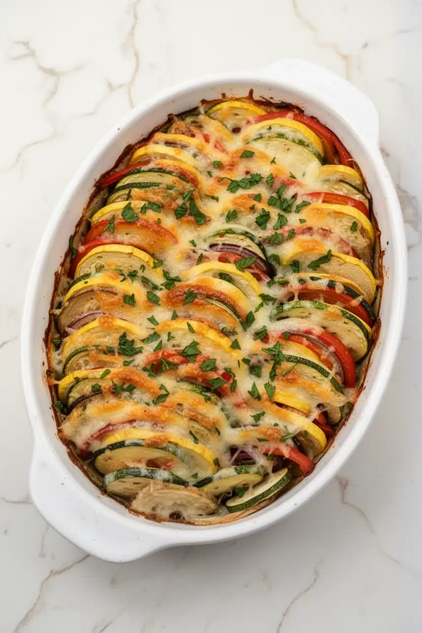 Colorful Vegetable Tian Recipe: A Delightful Weeknight Dinner