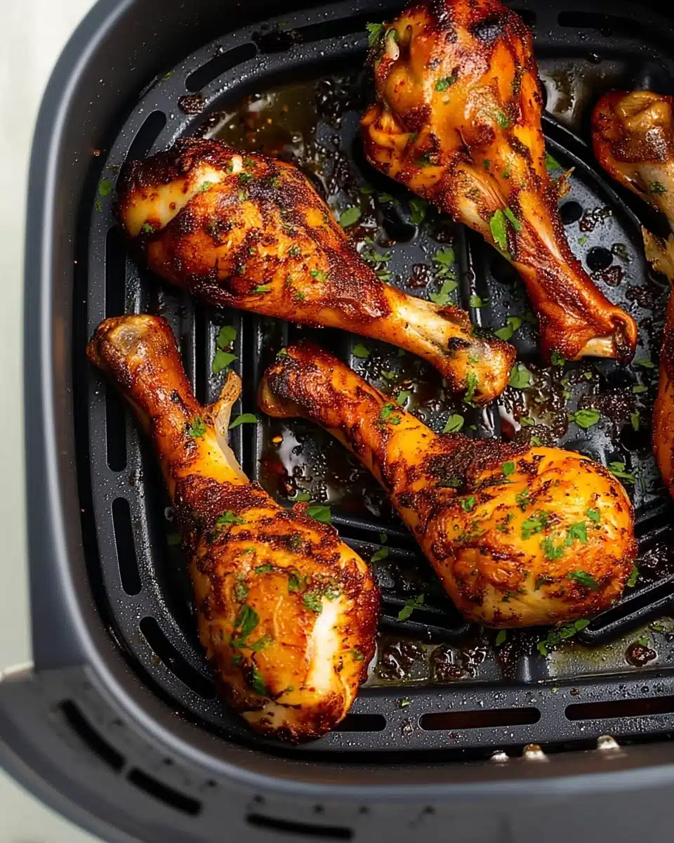 Crispy, Juicy Air Fryer Chicken Legs – A Family Favorite!