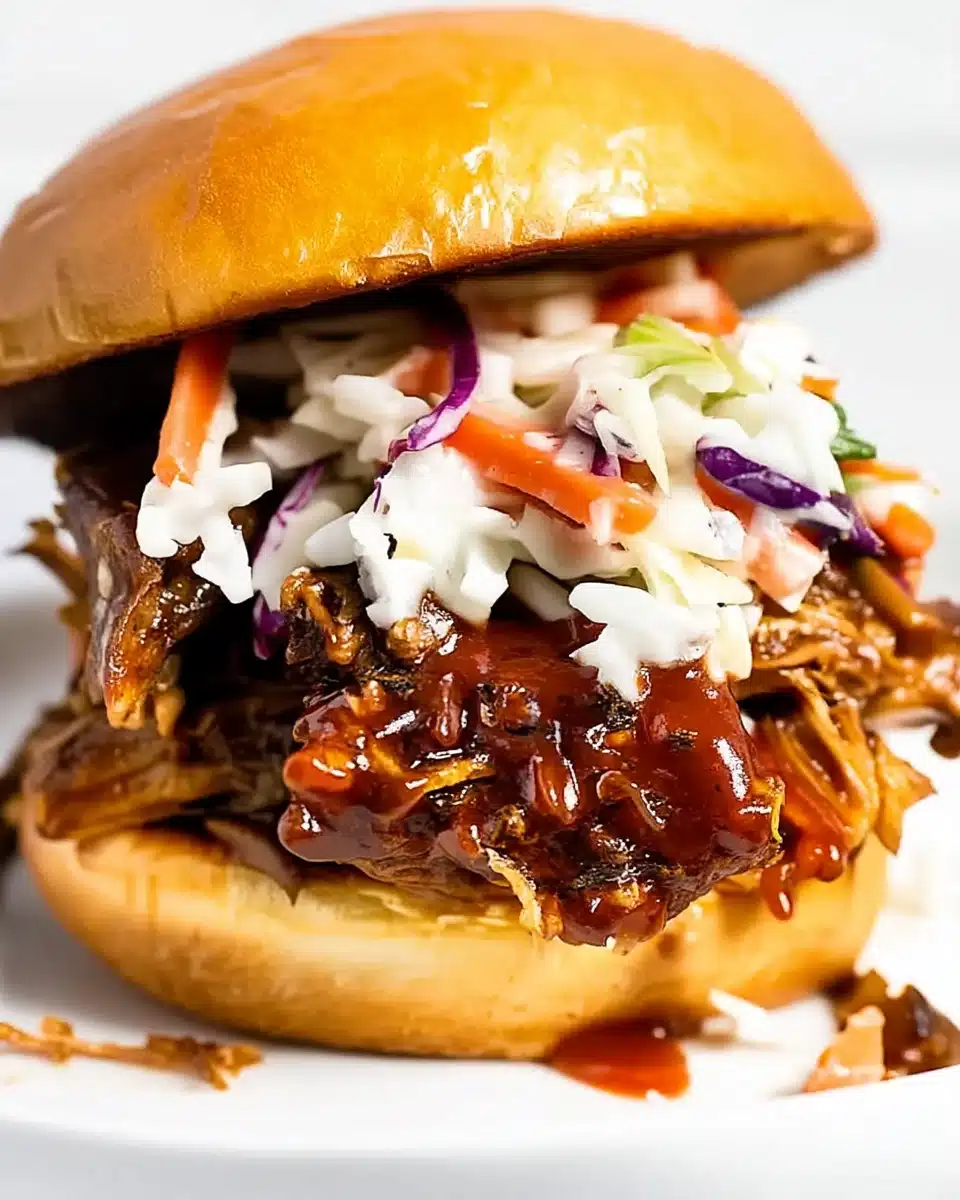 Easy Instant Pot BBQ Pulled Pork Burger: A Savory Delight