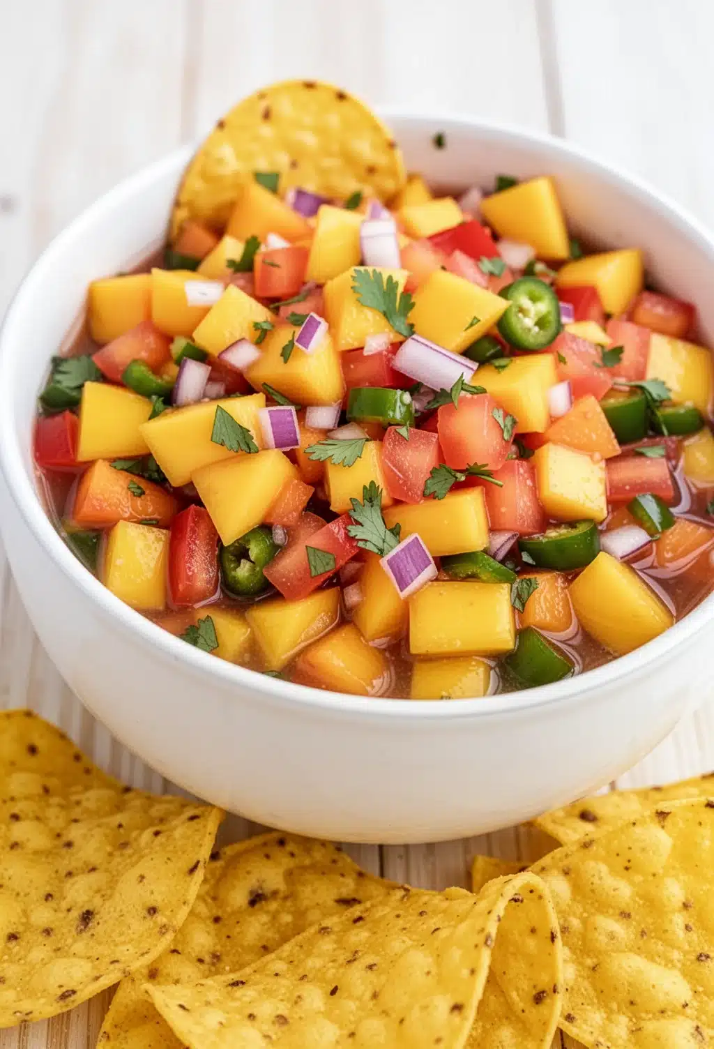 Easy Mango Peach Salsa Recipe: Refreshing and Vibrant Delight