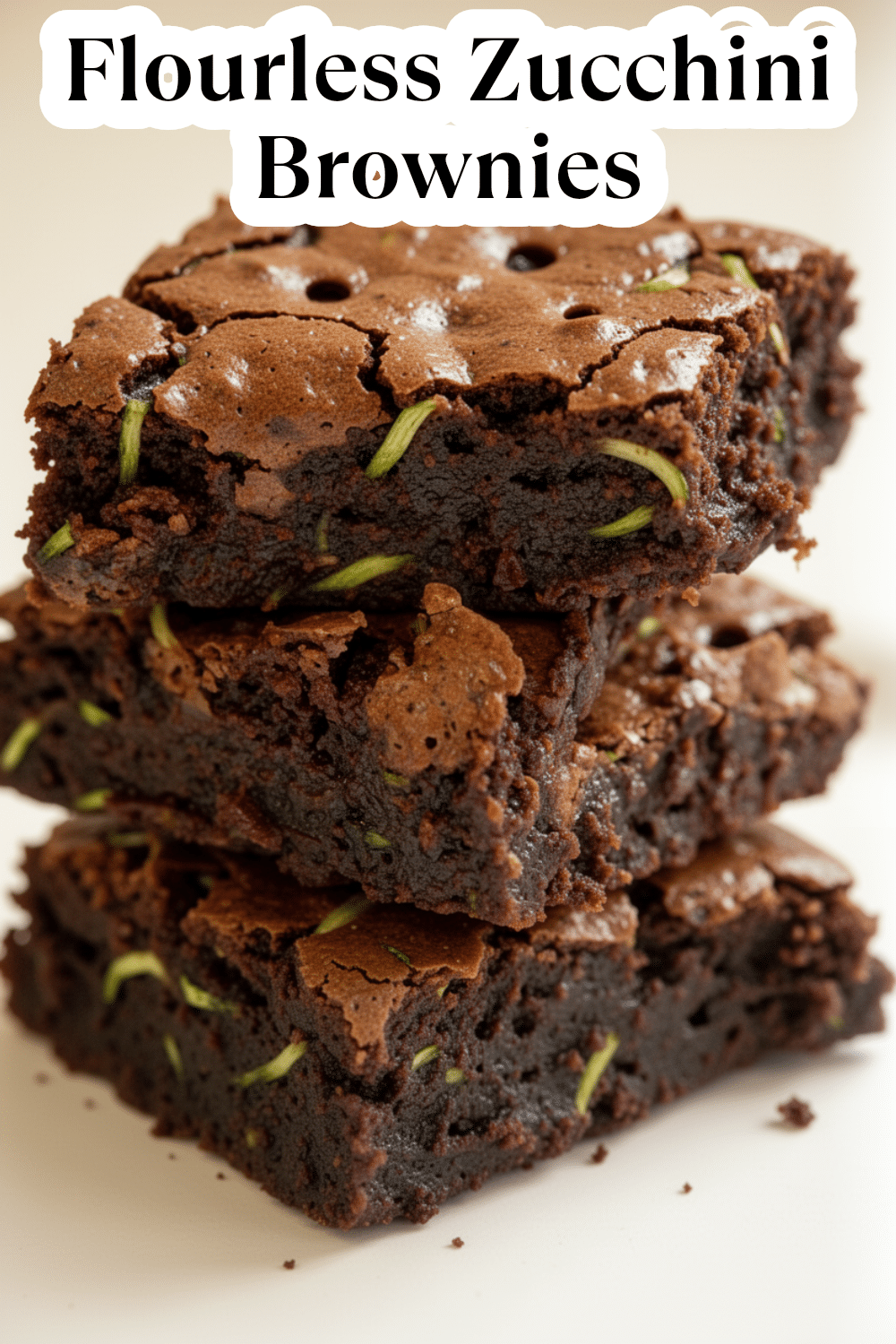 flourless zucchini brownies
