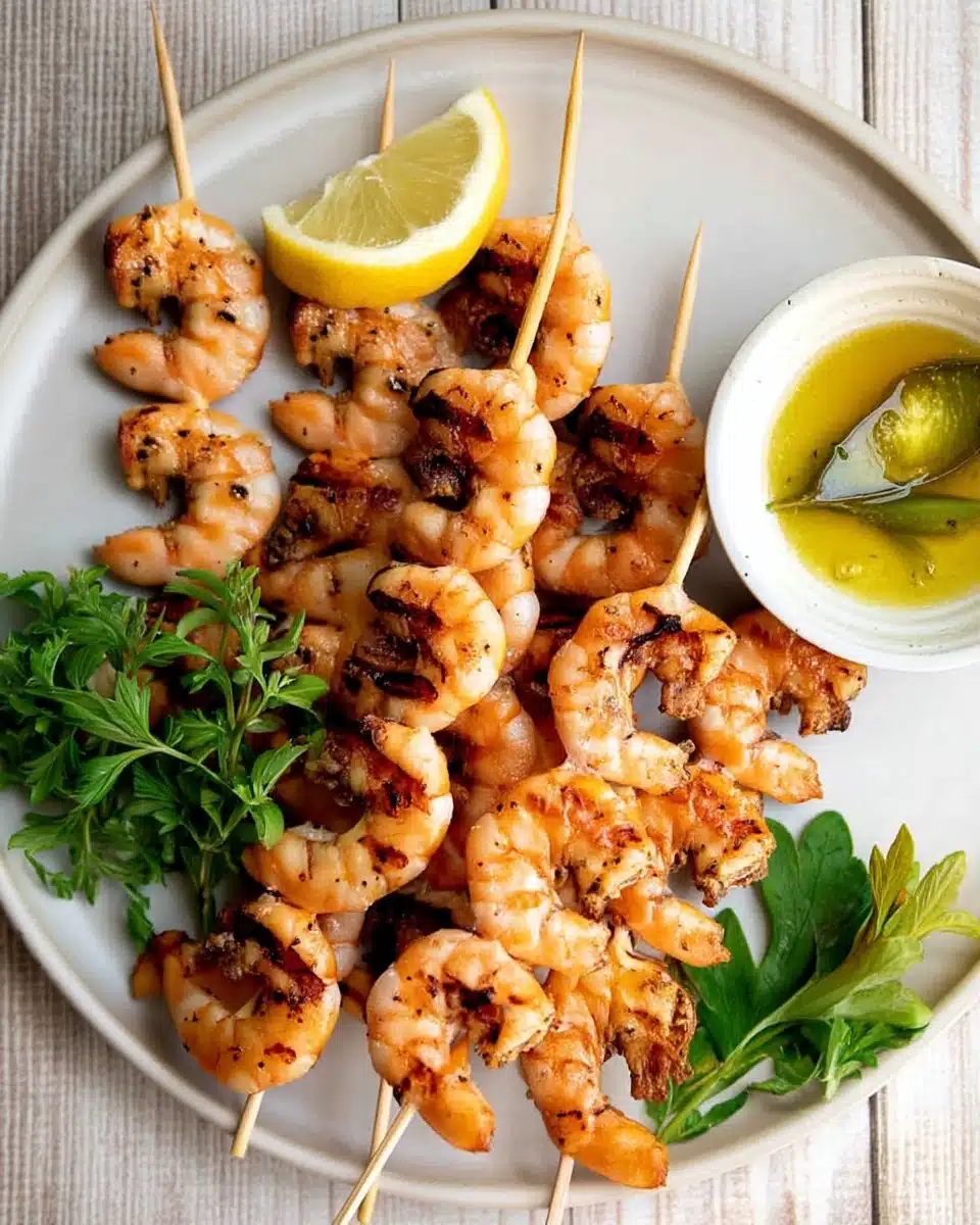 Garlic Shrimp Skewers: A Deliciously Simple Delight